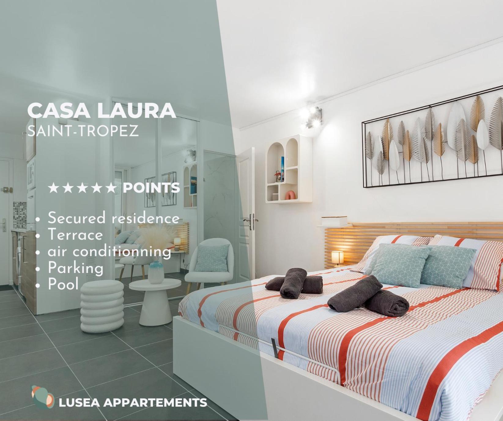 Appartamento Casa Laura -Parking - Pool Saint-Tropez Esterno foto