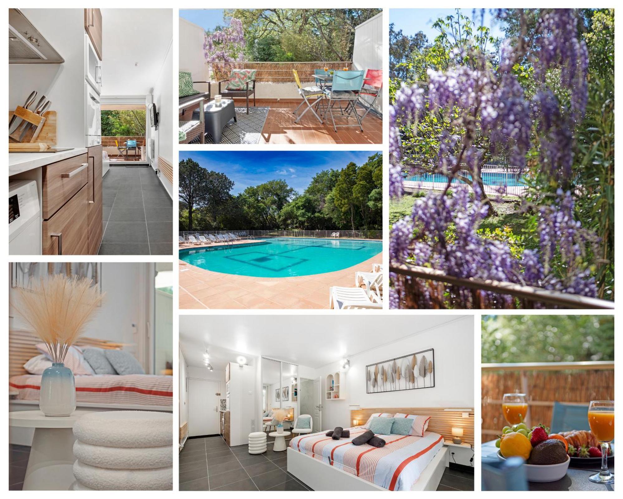 Appartamento Casa Laura -Parking - Pool Saint-Tropez Esterno foto